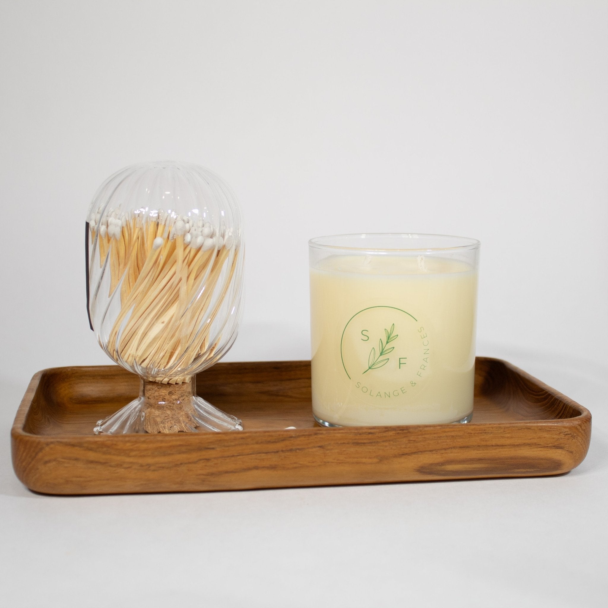 Citrus Ember 2 - Wick Candle - Solange & Frances