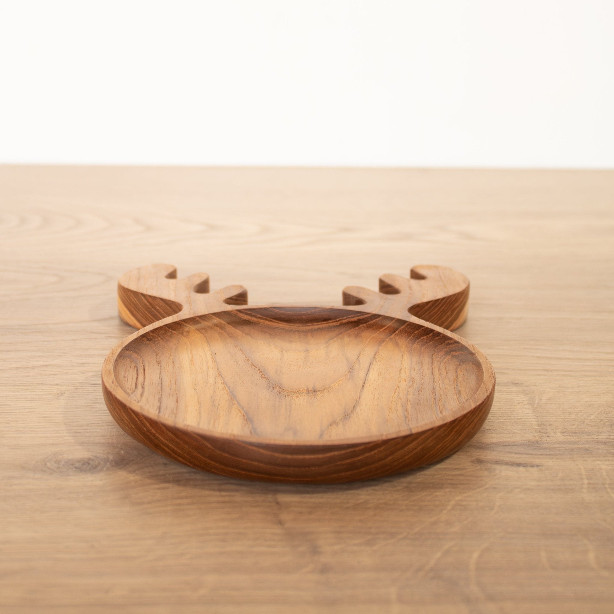 Kids Animal Shaped Wooden Plate - Solange & Frances