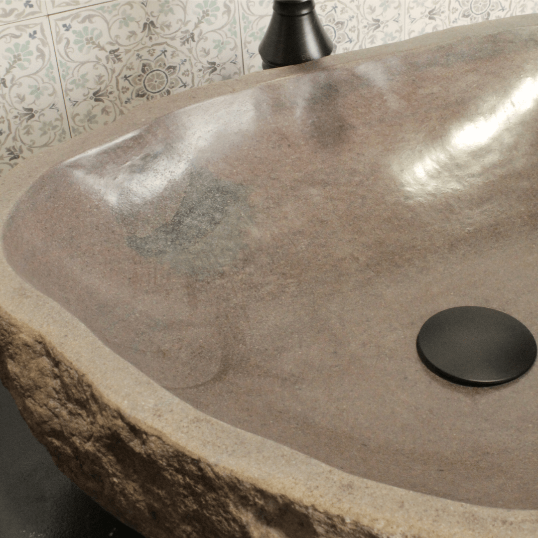 River Rock Vessel Sink - Large - Solange & Frances