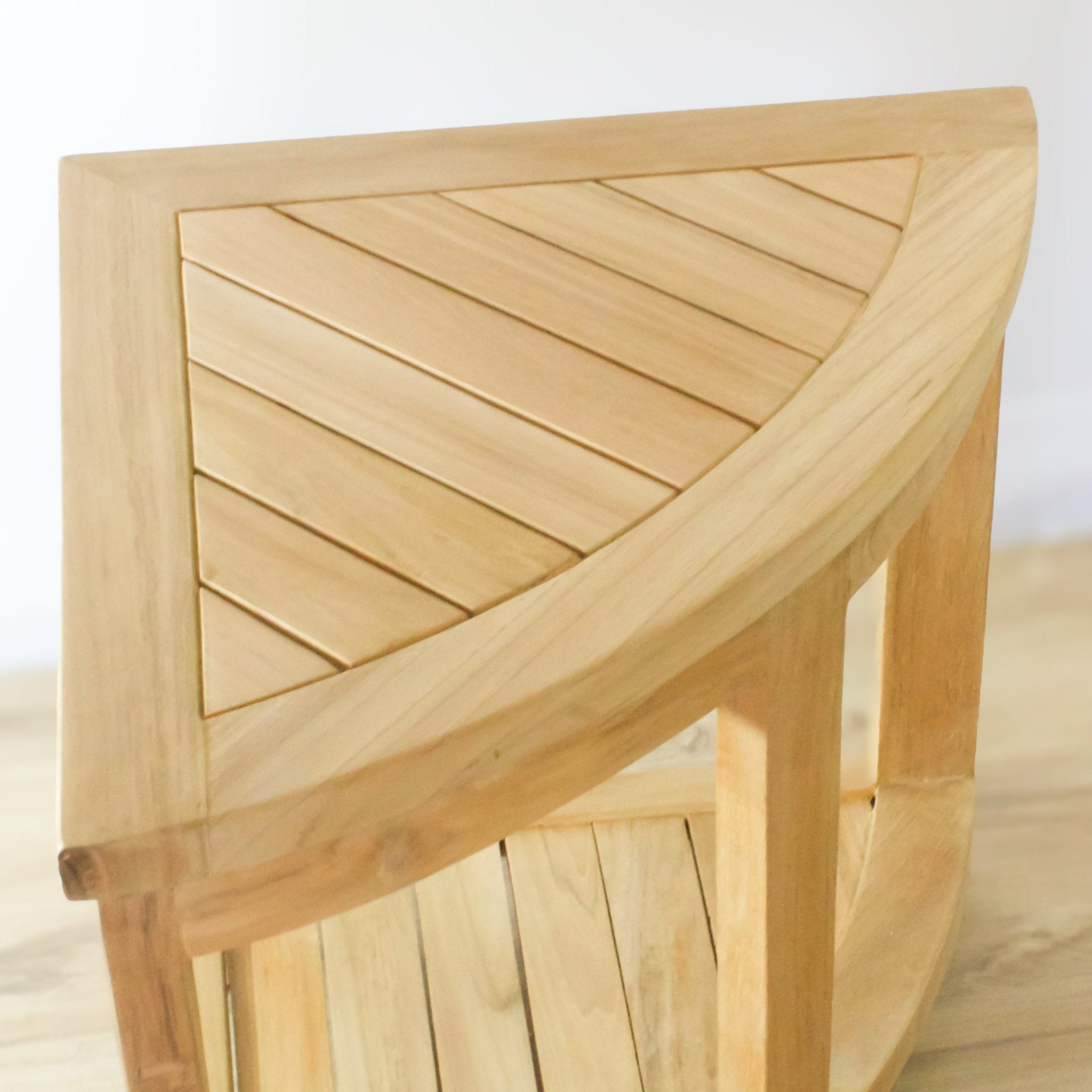 Teak Corner Shower Bench - Solange & Frances