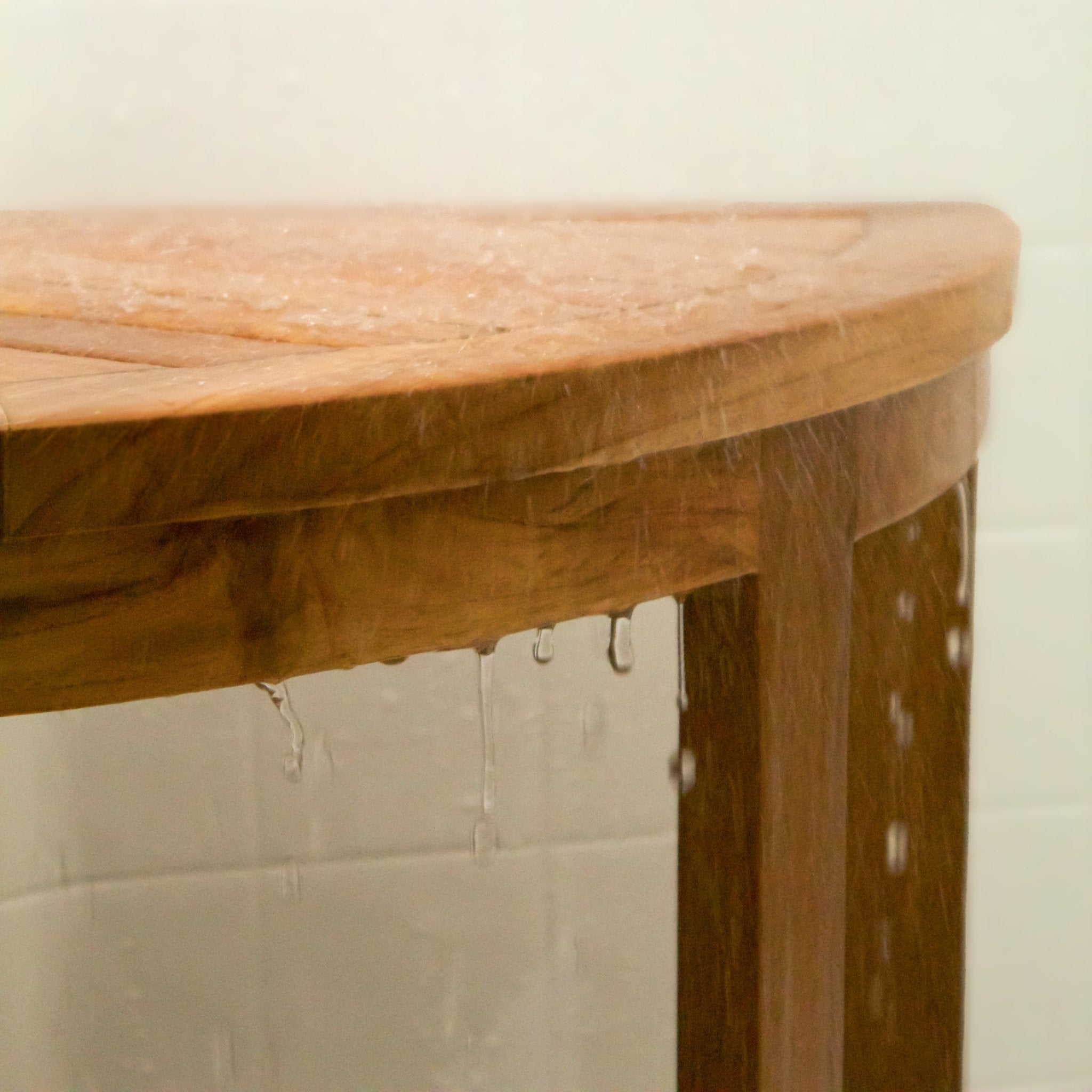 Teak Corner Shower Bench - Solange & Frances