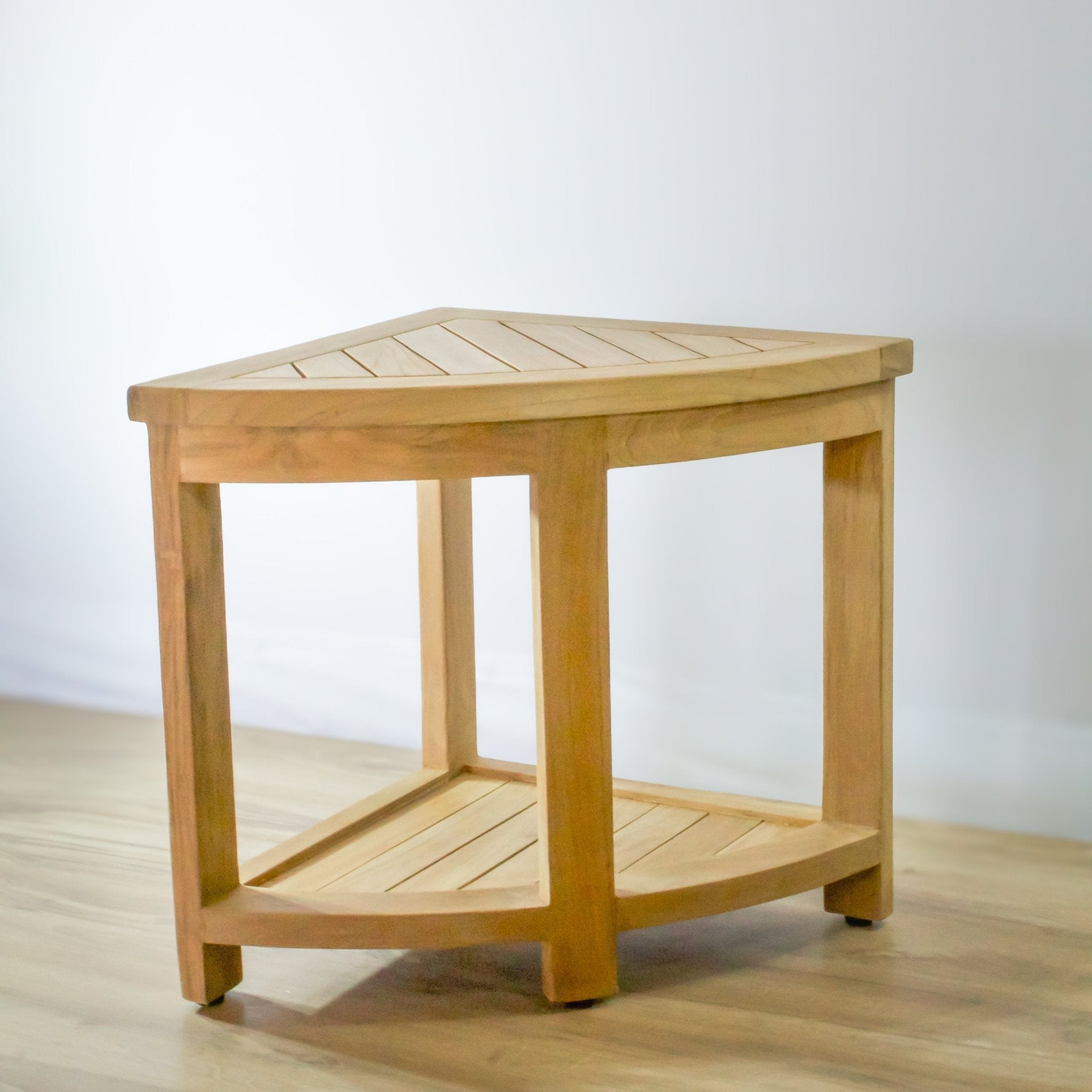 Teak Corner Shower Bench - Solange & Frances