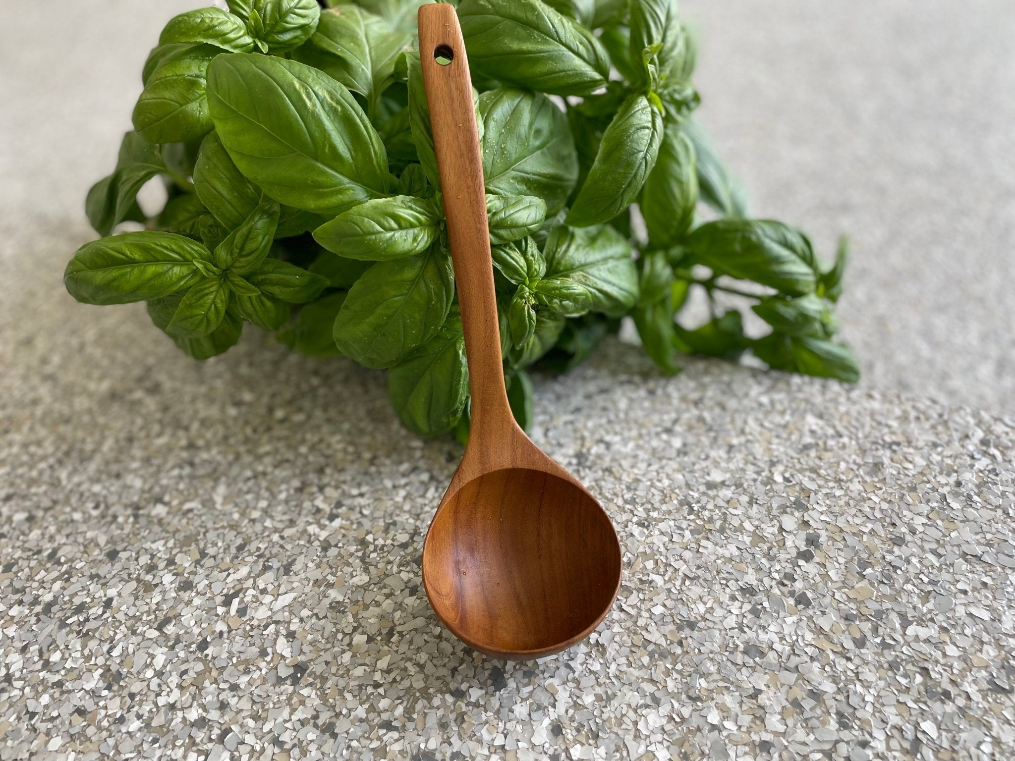 Teak Wood Ladle - Solange & Frances