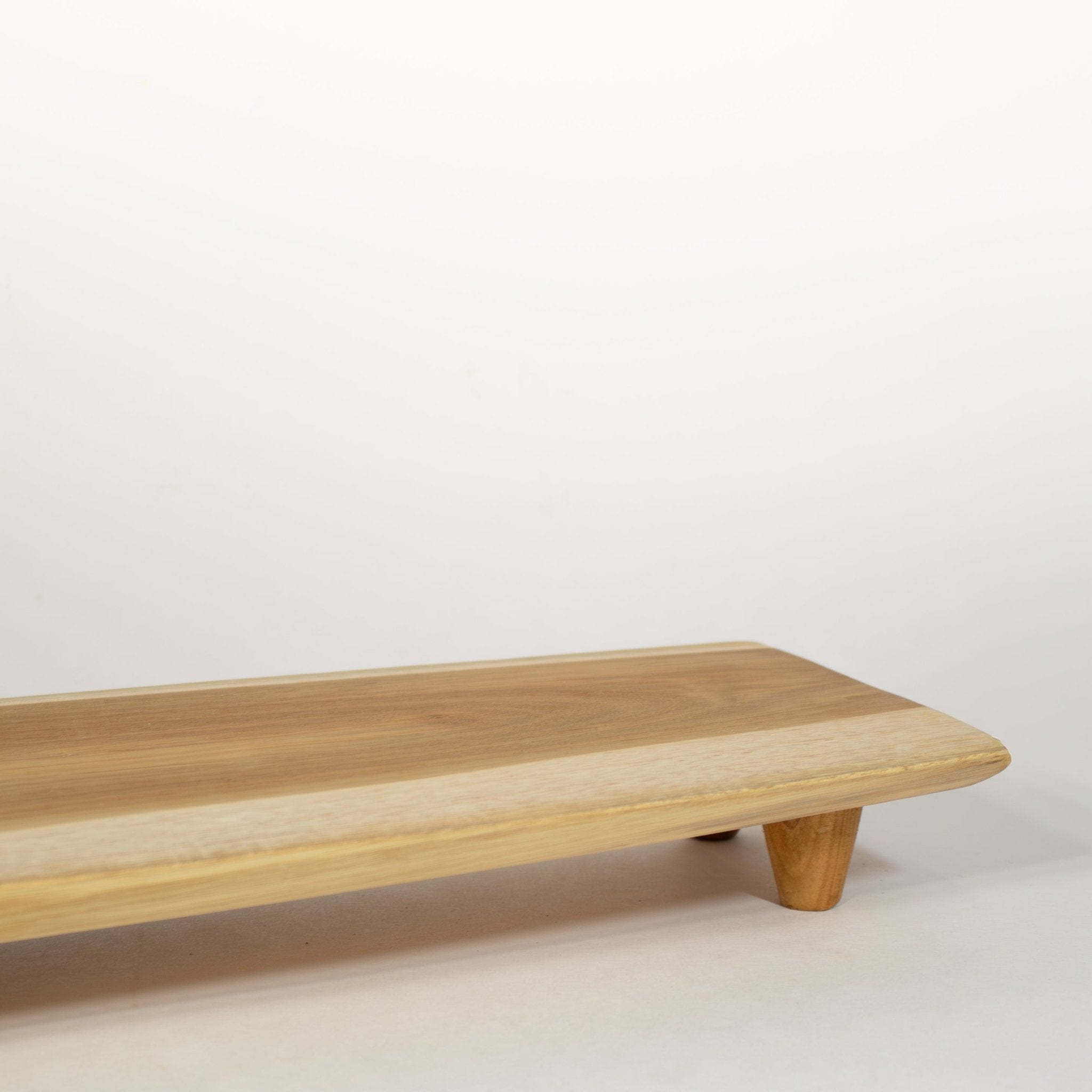 Teak Wood Live Edge Serving Tray - Solange & Frances