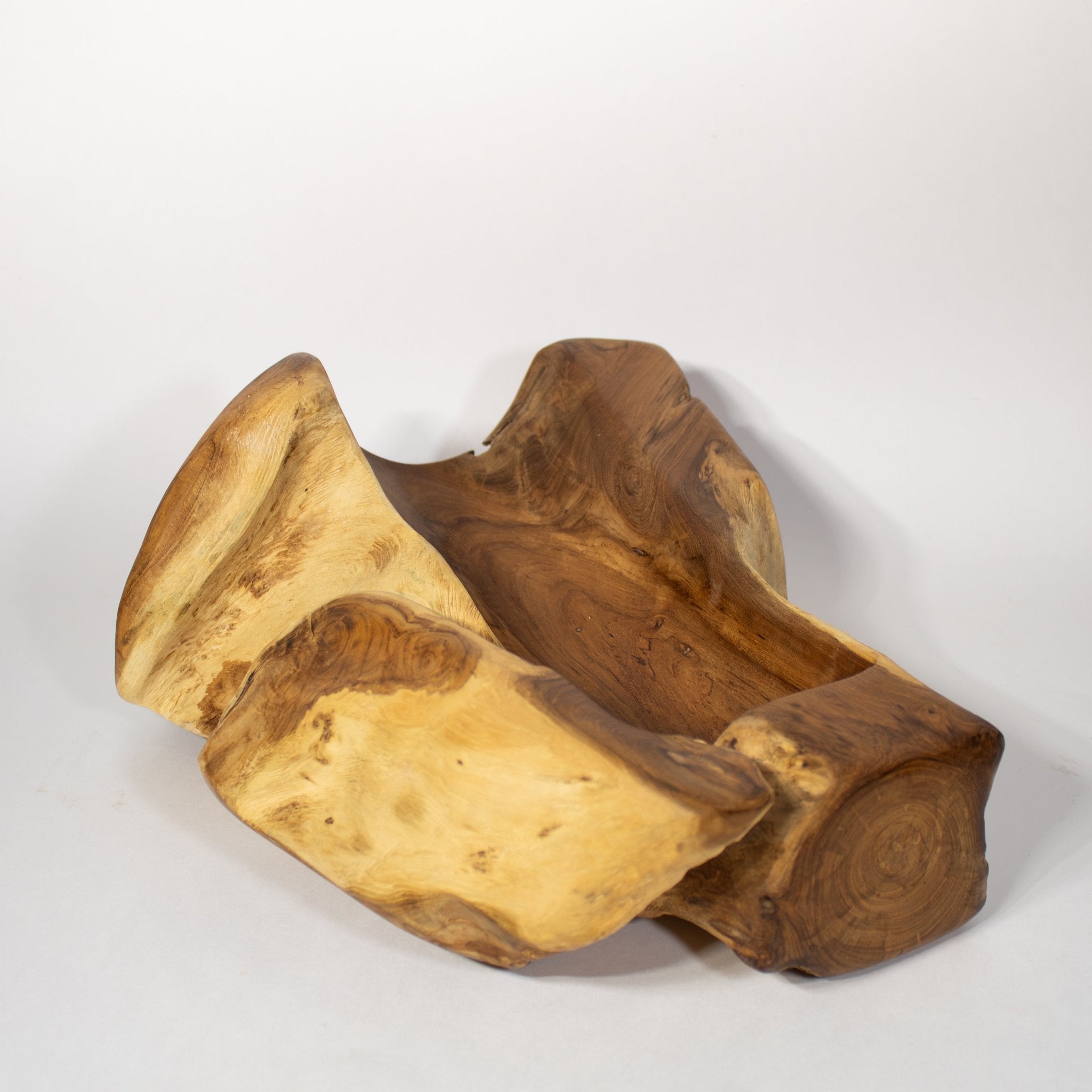 Teak Wood Wine Bottle Holder - Solange & Frances
