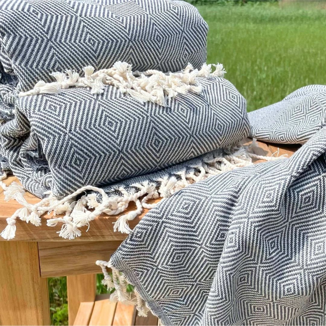 Turkish Cotton Bath Towel - Solange & Frances
