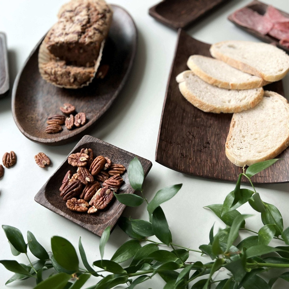 Wood Curved Bread Tray - Solange & Frances