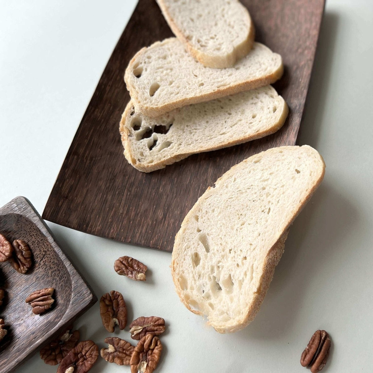 Wood Curved Bread Tray - Solange & Frances