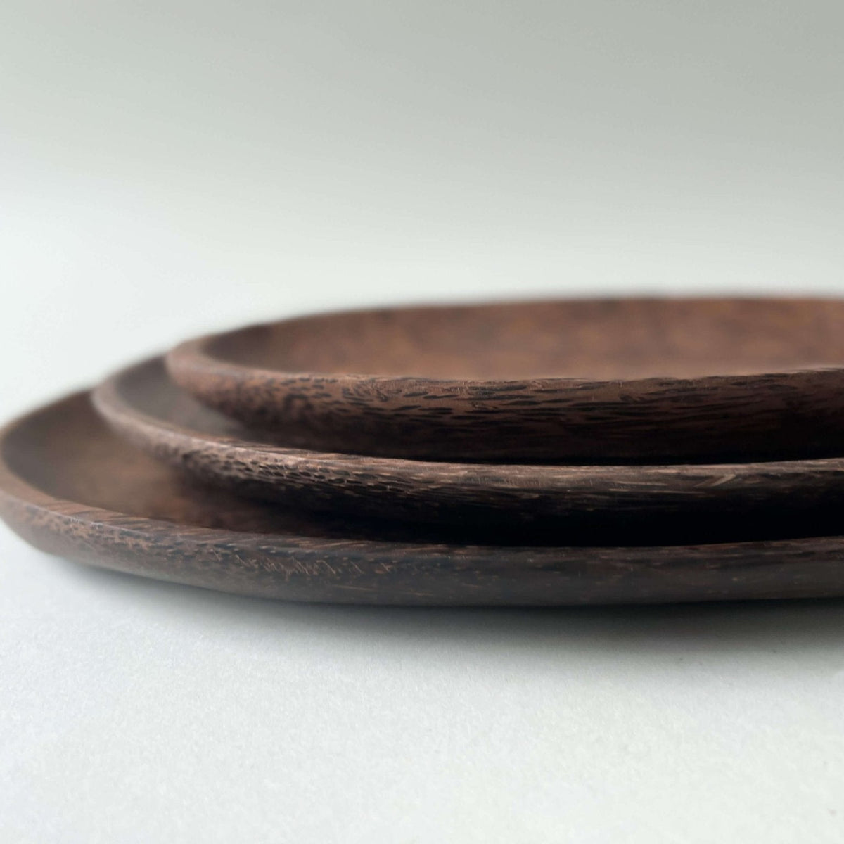 Wood Oval Tray Trio - Solange & Frances