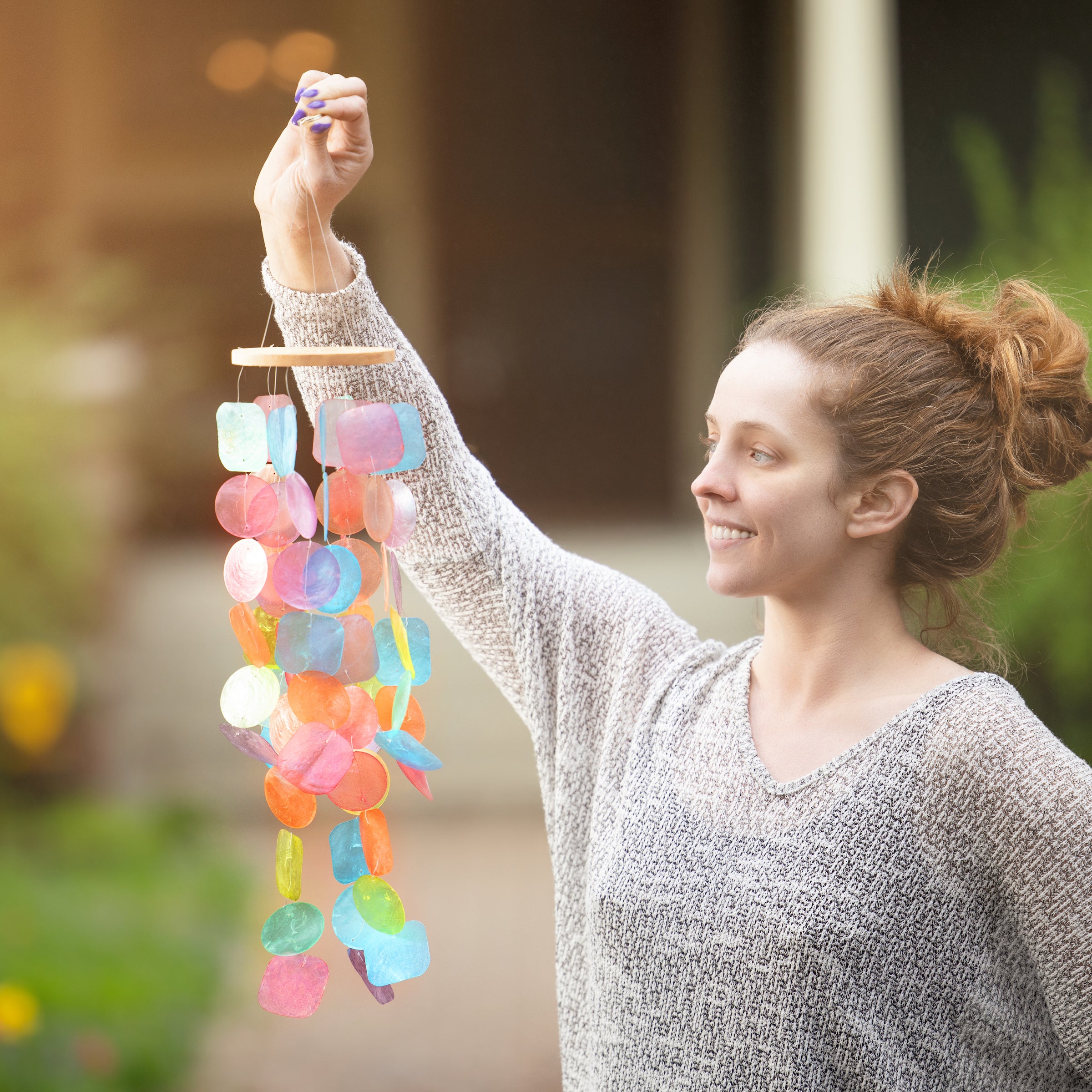 Grace Capiz Shell Windchime