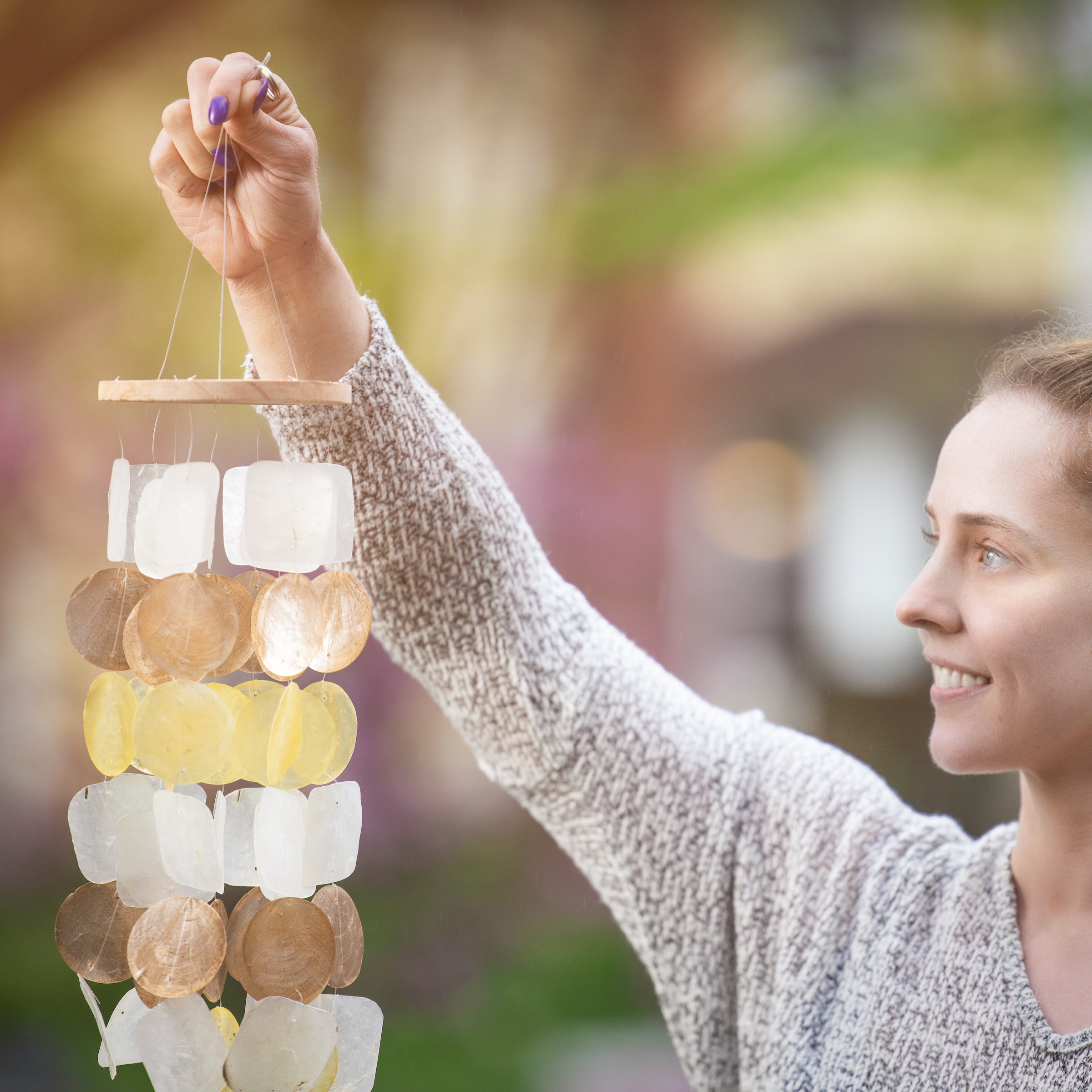 Grace Capiz Shell Windchime