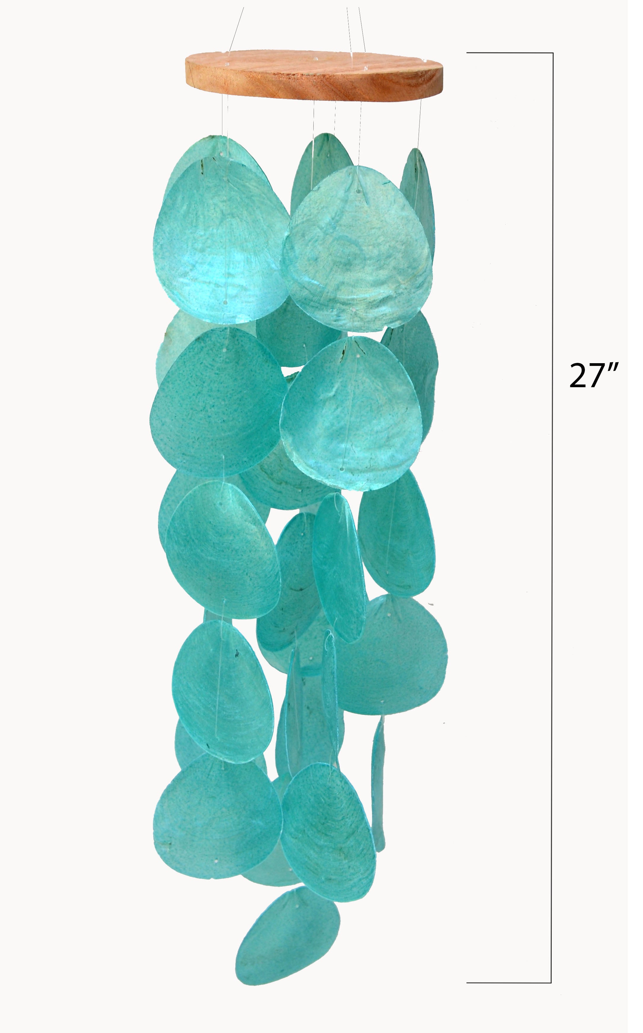 Waterdrop Capiz Shell Windchime