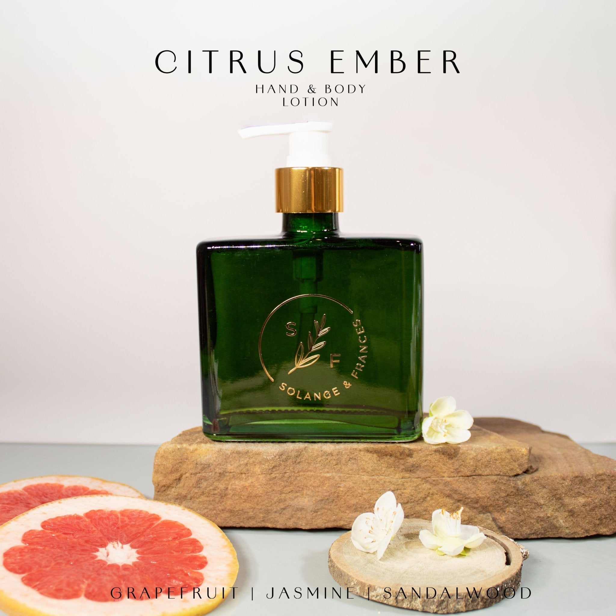 Citrus Ember Hand and Body Lotion - Solange & Frances