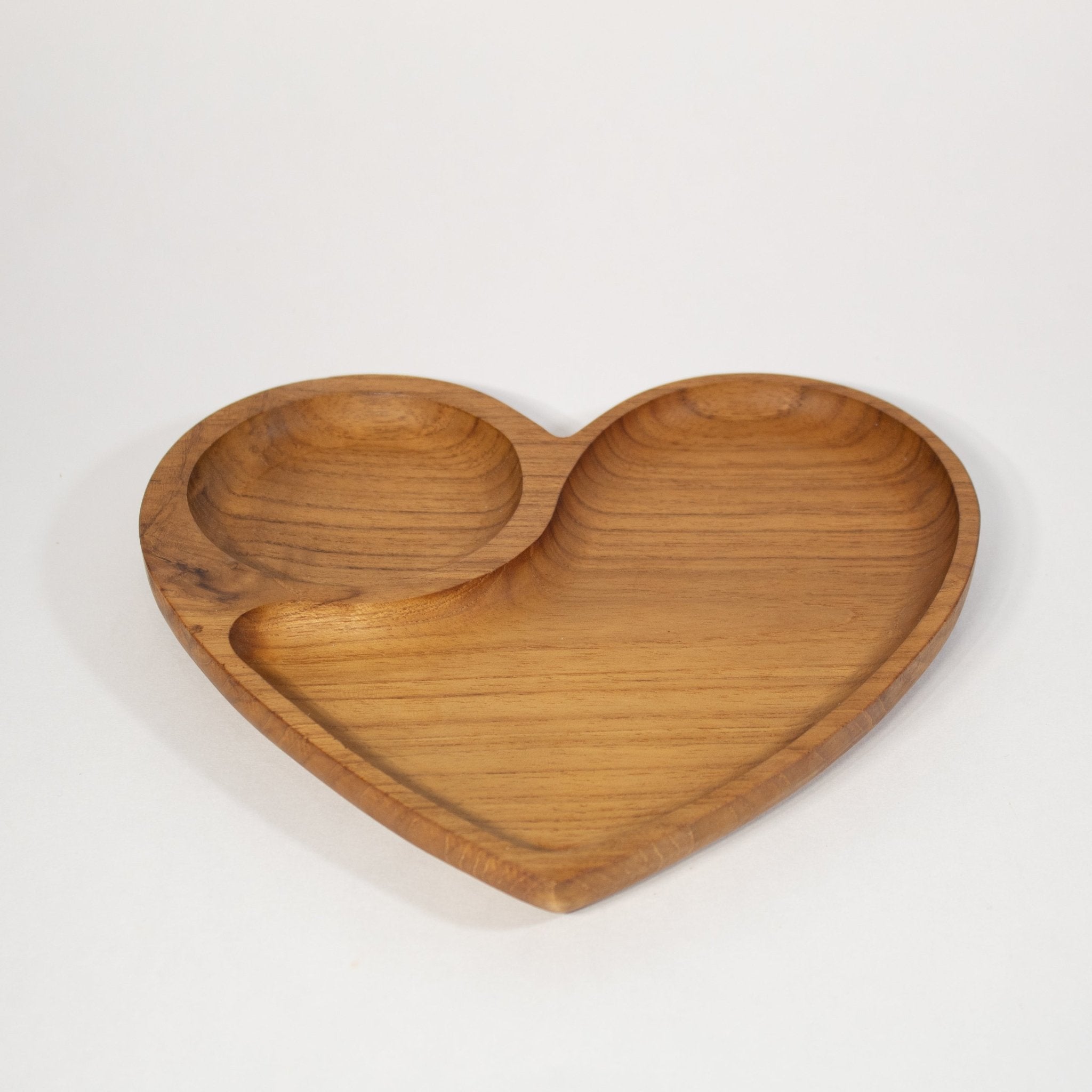 Heart Teak Tray - Solange & Frances