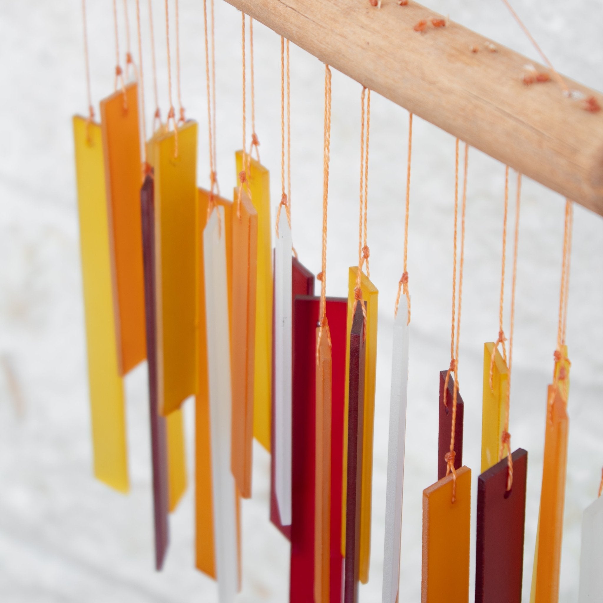 Sunset Glass Windchime - Solange & Frances