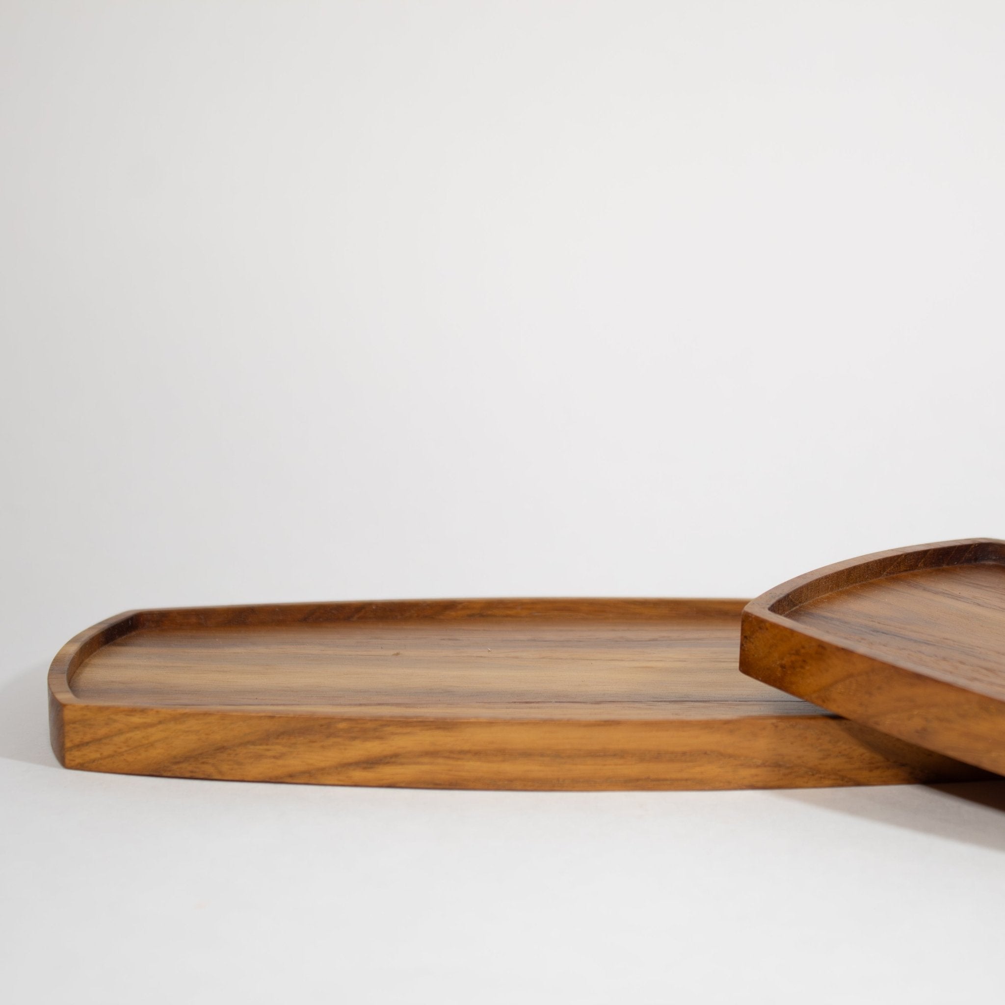 Teak Serving Tray - Rectangle - Solange & Frances