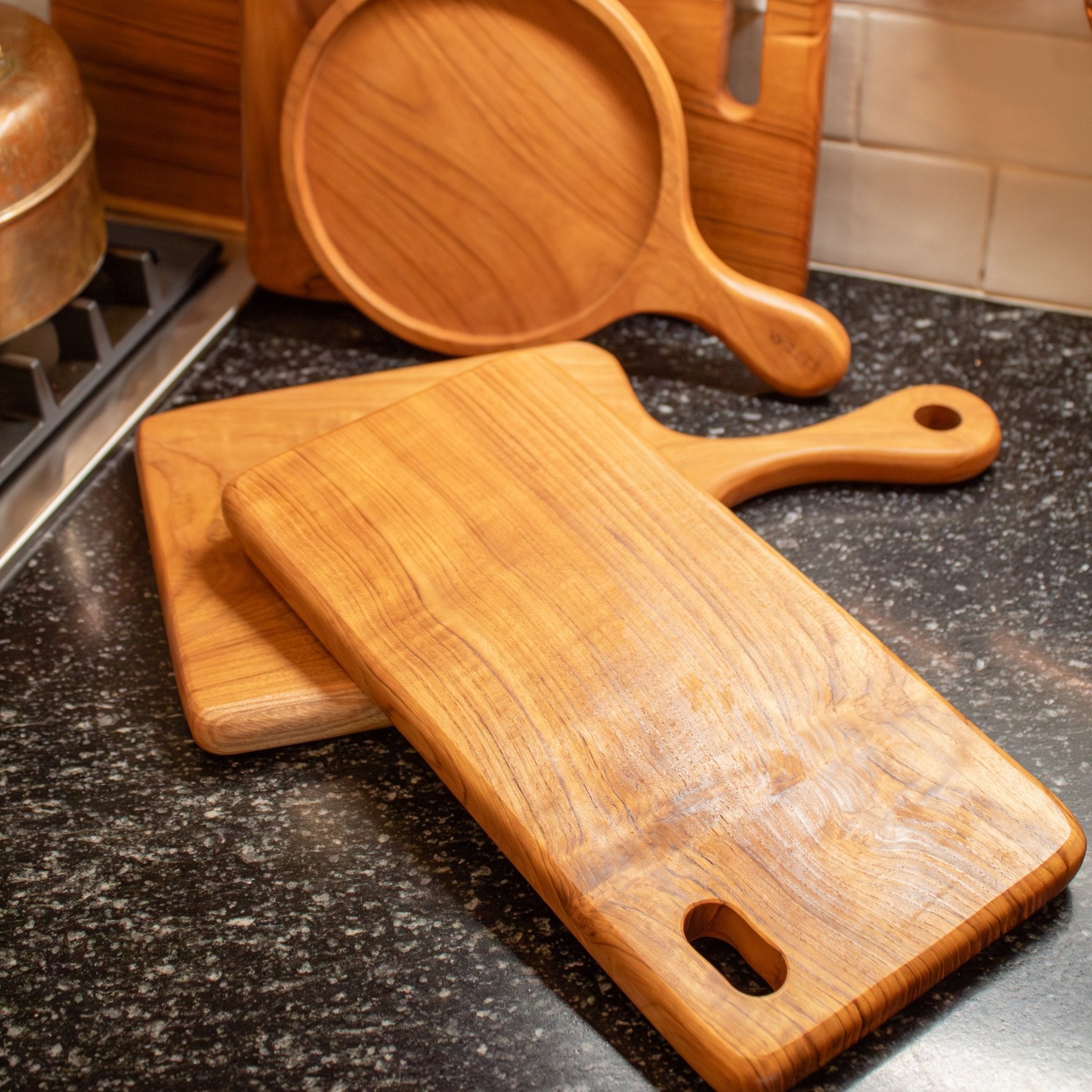 Teak Wood Charcuterie Rectangular Board - Solange & Frances