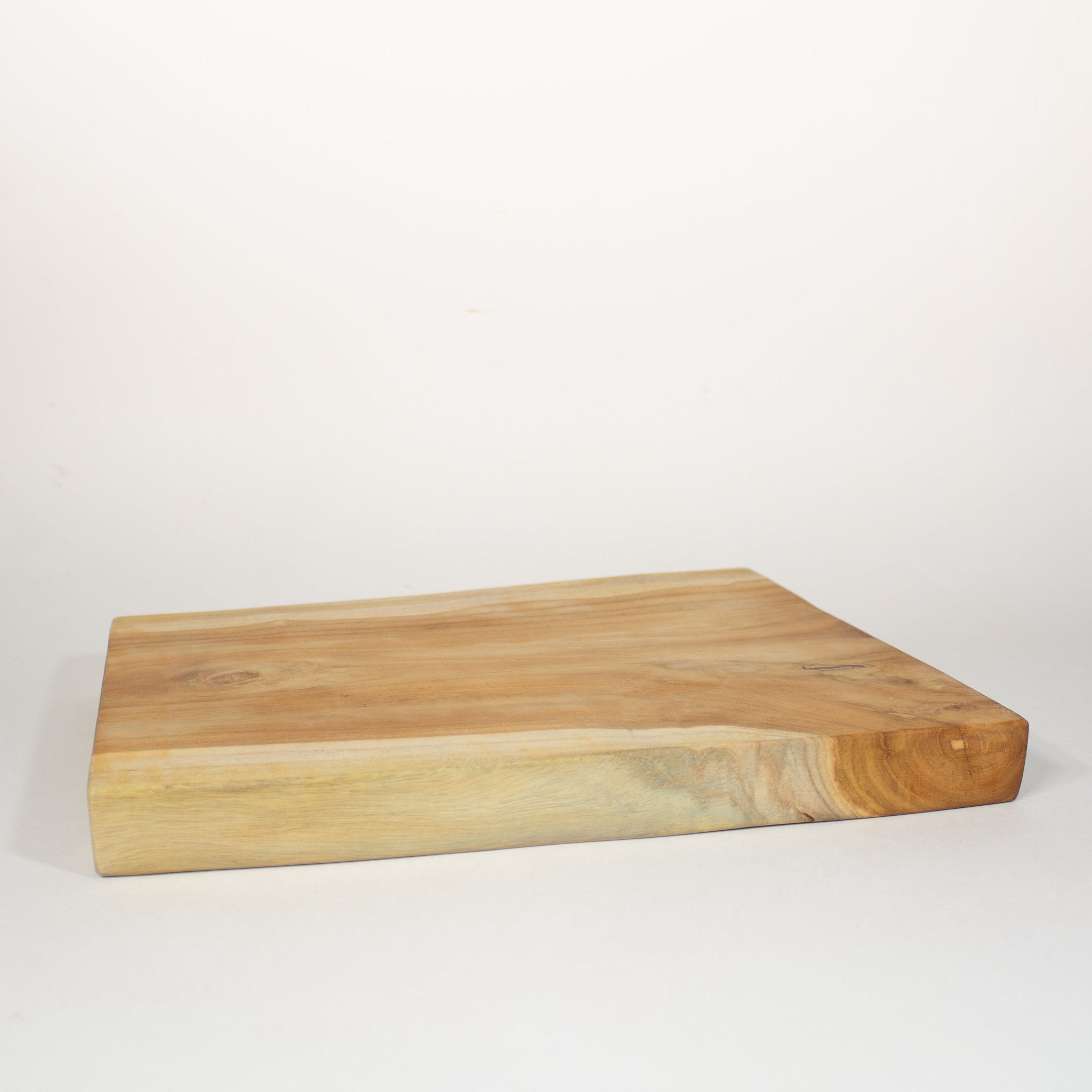 Teak Wood Live Edge Serving Tray - Solange & Frances
