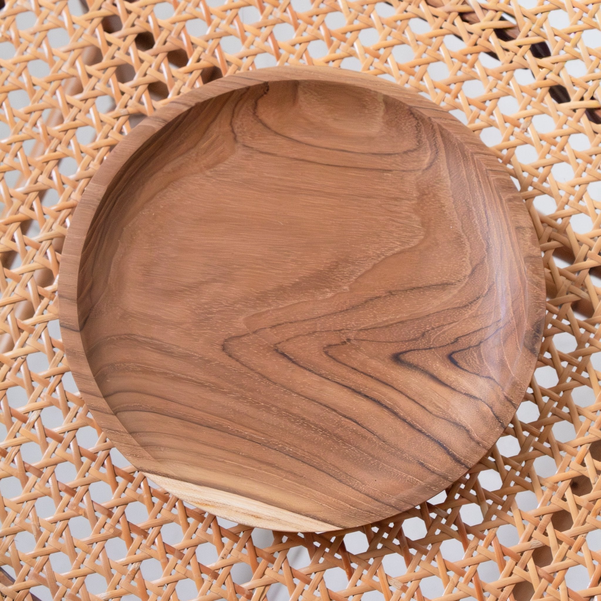 Teak Wood Plate - Small - Solange & Frances