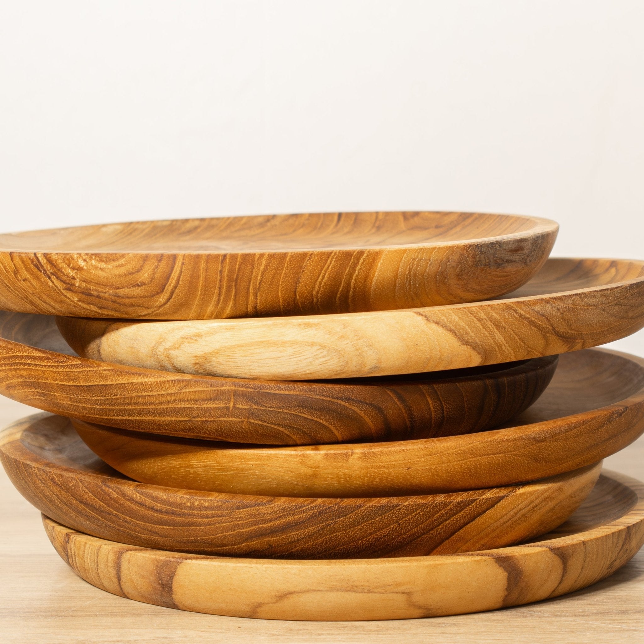 Teak Wood Plate - Small - Solange & Frances