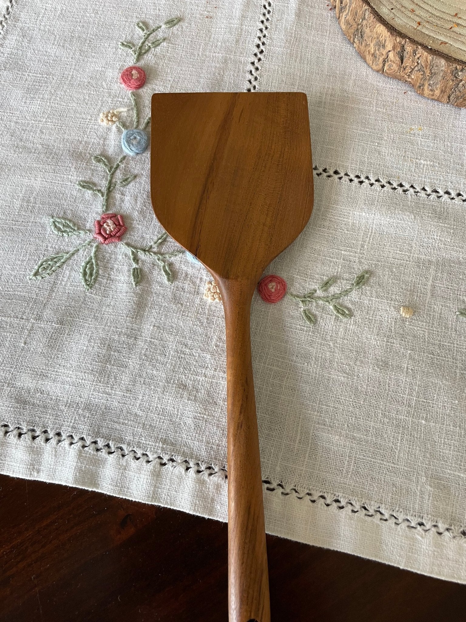 Teak Wood Spatula - Large - Solange & Frances