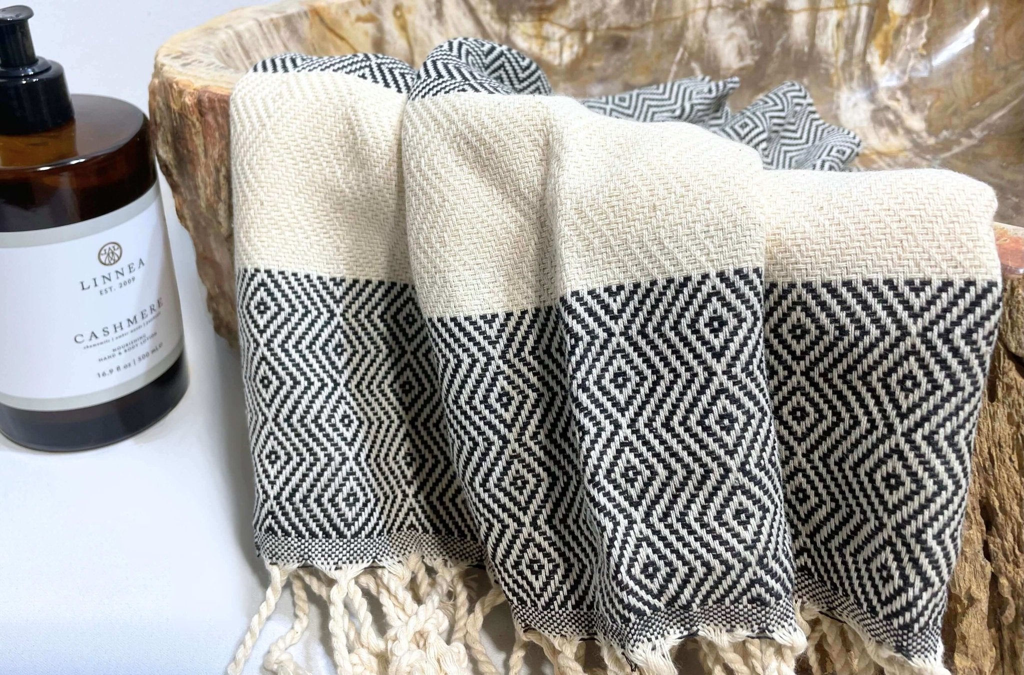 Turkish Cotton Hand & Dish Towel - Solange & Frances