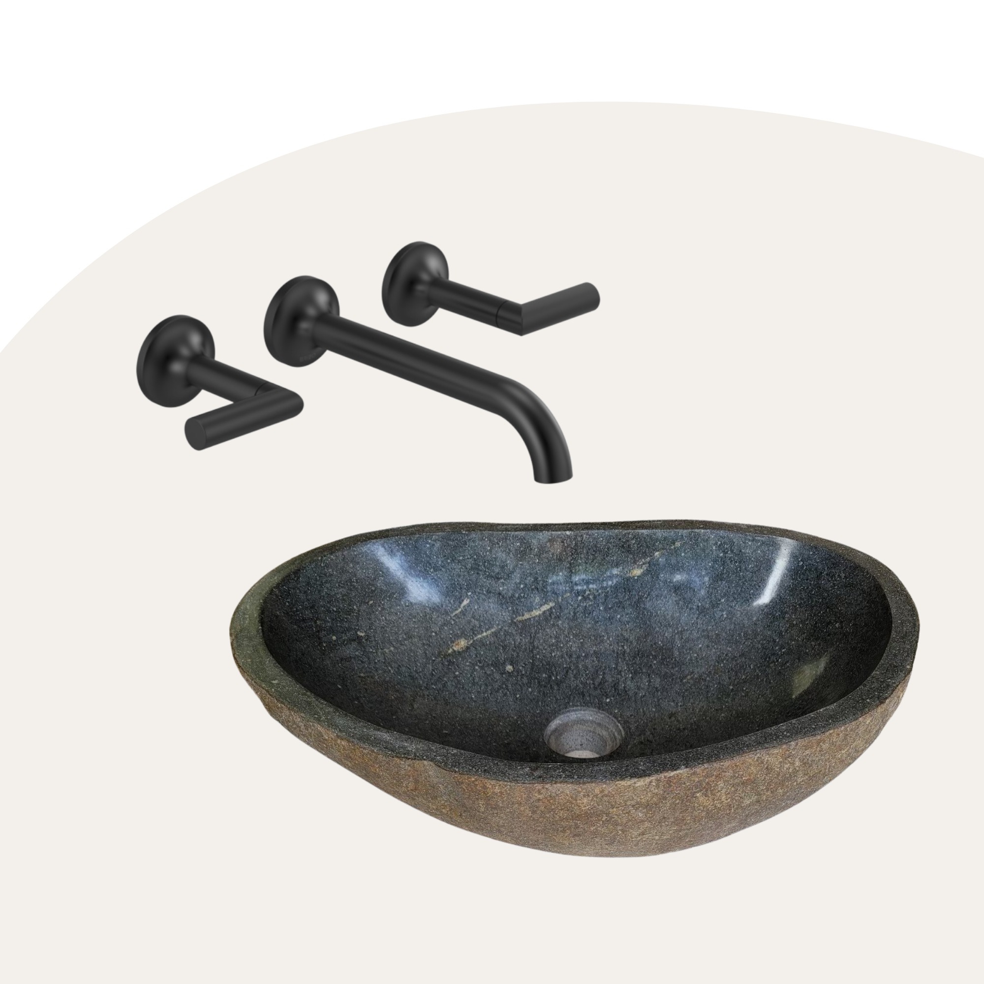 River Rock Vessel Sink - Small