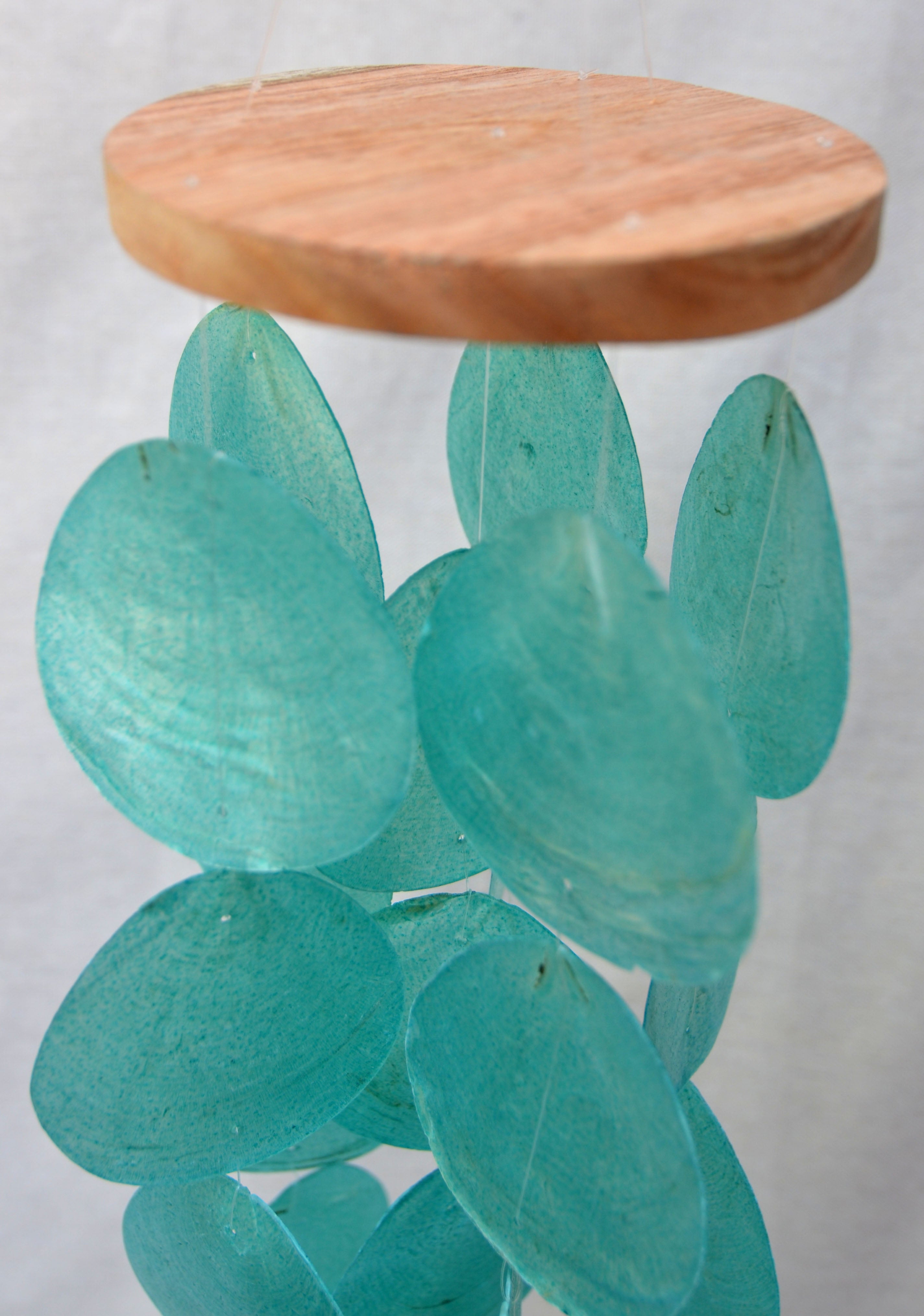 Waterdrop Capiz Shell Windchime